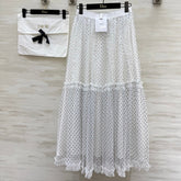 DIOR 25S LONG TULLE SKIRT STYLE 026