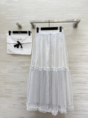 DIOR 25S LONG TULLE SKIRT STYLE 026
