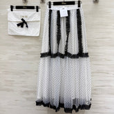DIOR 25S LONG TULLE SKIRT STYLE 028