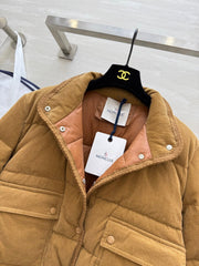 MONCLER 25S VELVET DOWN JACKETS 237