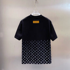 LV MONOGRAM T-SHIRT BLACK COTTON 238824