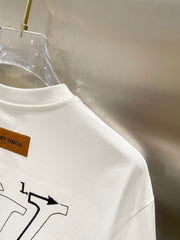 LV WHITE COTTON T-SHIRT 238840
