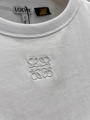 EMBROIDERED CROPTOP 25S IN COTTON 265653