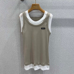 MIUMIU SLEEVELESS TOP 268911