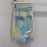 CHANEL 25S WOOL SKIRT STYLE 136