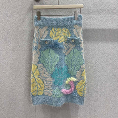 CHANEL 25S WOOL SKIRT STYLE 136