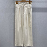 MIUMIU DRAWSTRING TROUSERS STYLE 6