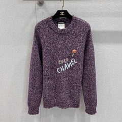 CHANEL 25S KNITTED CASHMERE SWEATER 232683