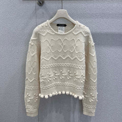 CHANEL 25S CROCHETED SWEATER 233230