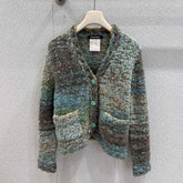 CHANEL 25S KNITTED WOOL COAT 233443