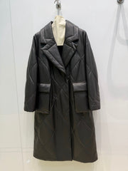 MAX MARA 25S QUILTED LONG COAT 030