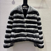 MAX MARA 25S V-NECK FUR COAT 155