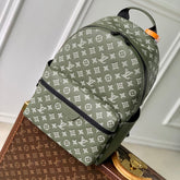 DISCOVERY PM BACKPACK 38 IN OLIVE GREEN MONOGRAM LAMBSKIN