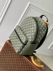 DISCOVERY PM BACKPACK 38 IN OLIVE GREEN MONOGRAM LAMBSKIN