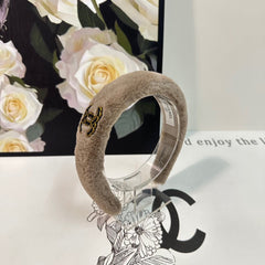 MEDIUM BROWN SHEARLING HEADBAND 151381