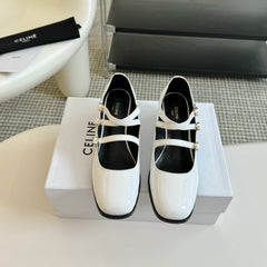 WOMEN'S SANDALS WITH ROUND TOE WHITE SPECIFIC COWHIDE