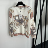 HERMES 25S LONG-SLEEVE KNIT SWEATER 275