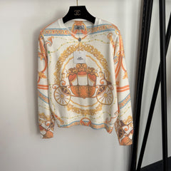 HERMES 25S LONG-SLEEVE KNIT SWEATER 273
