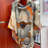 SCARF 140 CM COLORFUL 388173