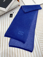 SCARF 180 CM IN AZURE BLUE CASHMERE 394593