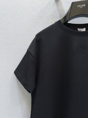 Loewe Slit T-shirt Black Cotton