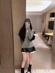 MIUMIU T-SHIRT AND SHORTS SET STYLE 447