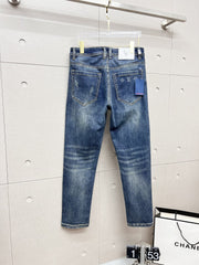 LV BLUE MONOGRAM DENIM JEAN 239498