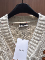 CELINE 25S KNITTED CARDIGAN 0118