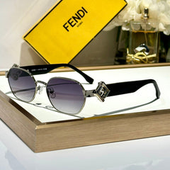 TRAVEL ROUND FRAME SUNGLASSES FE40148l IN METAL AND ACETATE