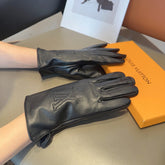 GLOVES IN BLACK LAMBSKIN 432714