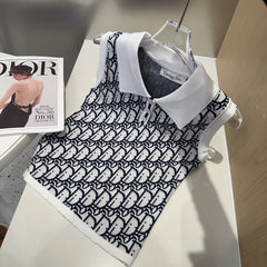 CAMISOLE 615187 IN WHITE COTTON RIBBED KNIT EMBOSSED BLACK LOGO