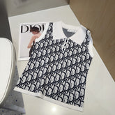 CAMISOLE 615187 IN WHITE COTTON RIBBED KNIT EMBOSSED BLACK LOGO