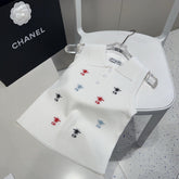 TANK TOP 624510 IN WHITE COTTON RIBBED