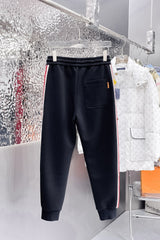 LV BLACK MIX RED TROUSERS 239503