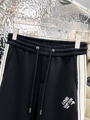 LV BLACK MIX WHITE TROUSERS 239505