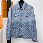 LV LIGHT BLUE DENIM JACKET 239530