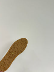 RETRO SNEAKERS IN BEIGE MESH AND SUEDE