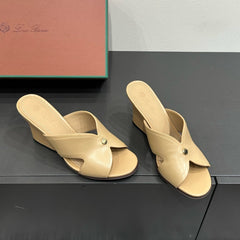 LP HIGH HEELS 25S IN WARM BEIGE LAMBSKIN