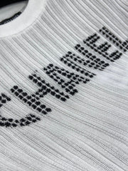 ROUND NECK KNIT TEE 25S IN COOL SILK 266093