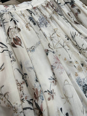 PLEATED SKIRT 25S IN COTTON 266205