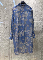 SHIRT WITH COCONUT GROVE PRINT 25S IN COTTON 266163