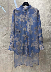 SHIRT WITH COCONUT GROVE PRINT 25S IN COTTON 266163