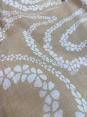 PETAL SNAKE PRINT DRESS 25S IN SILK COTTON 266261