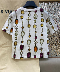 LV CROP TOP 25S IN COTTON 266288