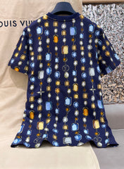 LV T SHIRT 25S IN COTTON 266294
