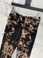 DIOR 25S CORDUROY CAMOUFLAGE PANTS STYLE 006