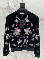 YSL 25S VELVET SEQUIN JACKET STYLE 191