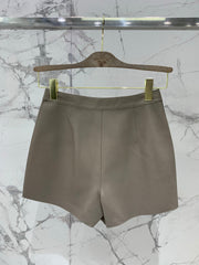 HERMES 25S LEATHER JACKET WITH LEATHER SHORTS 528568