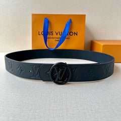 LV 25S BELT 40 MM IN BLACK CALFSKIN 593264