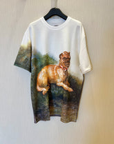 Loewe 25 Painting T-shirt Multicolor Cotton